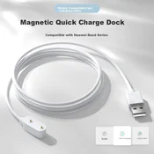 Binghong Zamenska narukvica za pametni sat + Kabl za punjenje pametnog sata za Huawei Kids Watch 5X, Zlatna