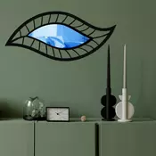 Wallity Ogledalo Ozgl513, 65x29 cm, Plavo