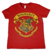 Filmska majica otroška Harry Potter - Hogwarts Crest - HYBRIS - WB-12-HP009-H2-2-RD