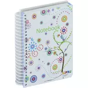 Ancor Notes A6 črte trde platnice, 120 listov,#9105.02 Pomlad