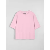 Sinsay - Pamucna majica kratkih rukava - pastelno roze