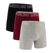 Under Armour Boksarice Performance Cotton Solid 6in - 3 pack