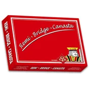 Grafoprint 1026110 Karte Remi, Canasta, Bridge