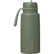 b.box Insulated Flip Top Bottle termovka Olive 1000 ml