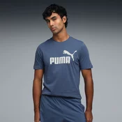 Mens Puma ESS No. 1 Logo T-Shirt, Blue, Size 4XL, Clothing