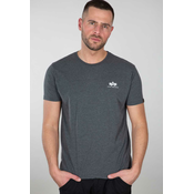 Basic T Small Logo empire charcoal heather/whiteBasic T Small Logo empire charcoal heather/white