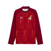 PUMA Ghana Slim Warmup Quarter-Zip Top Men, Performance, Dark Crimson/Red, M