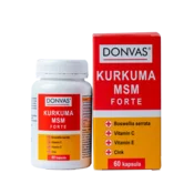 KURKUMA MSM forte DONVAS®, 60 kapsula