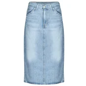 Levis HR BACK SLIT SKIRT Plava