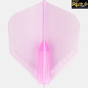 Pikado peresa ROBSON Plus Dart Flight/Crystal Clear Pink