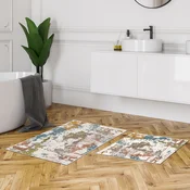 Lessentiel Maison Set 2 prostirke za kupatilo Šareni