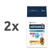 Advance Adult Sensitive - jagnjetina in riž 2 x 12 kg