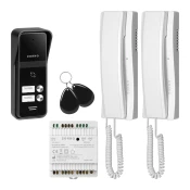 Dvovhodni avdio domofon z RFID in napajalnikom