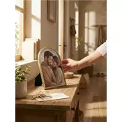 Sinsay - Ram za fotografije lucnog oblika - zlatni