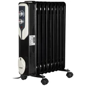FLORIA Uljani radijator ZLN3659, 2000W, 9 rebara, crni
