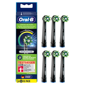 Oral-B Aufsteckbürsten 6er CrossAction , Črna CleanMaximizer