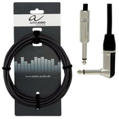Instrumentalni kabel z mono in kotnim mono priključkom Alpha Audio Pro Line Gewa – različne dolžine