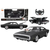 shumee RC avto 1:16 Daljinsko voden Dodge Charger R/T odpiralni elementi črne barve