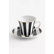 Skodelica s podstavkom La Mania Stripes 200 ml