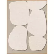Akustična 3D slika z okvirjem 90x120 cm Stone Path 1 – Malerifabrikken