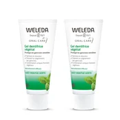 Weleda Vegetal Toothpaste Gel Green Mint Flavor 2x75ml