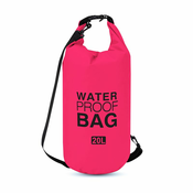 Vodootporna torba Dry Bag 20L/ roze