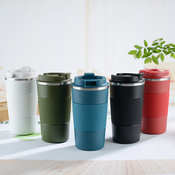 Dardanar Potovalna skodelica za večkratno uporabo, 510 ml/18oz izolirana vakuumsko izolirana steklenica iz nerjavečega jekla za tople in hladne napitke, (21131512)