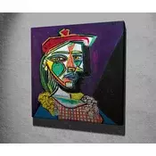 Wallity Dekorativna slika na platnu, 45x45cm, Šarena