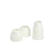 Set of 3 pastry nozzle adapters, 25mm - de Buyer brand