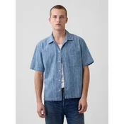 Džins srajca GAP Dobby Resort