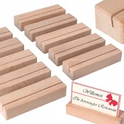 shumee Stojalo za vizitke/kartice 18mmx30xx100mm 10 kosov diagonalno rezano 1,4mm