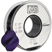 Professional Lab Silk PLA Dvojna Barva črna vijolična filament 1.75mm - Professional Lab Sijajni Filament za 3D Tisk (1kg Kolut)