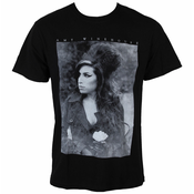 Metal majica moška Amy Winehouse - Flower Portrait - ROCK OFF - AMYTS02MB