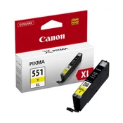 Canon tinta CLI-551Y XL, žuta, BS6446B001AA