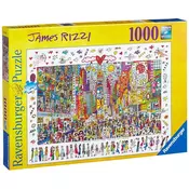 Ravensburger puzzle (slagalice)- 1000pcs Times Square RA19069