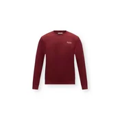 JACK & JONES Majica JJEARCHIVE temno rdeča