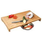 Kesper 58590 Deska za rezanje iz bambusa, 54 x 28x 4,7 cm