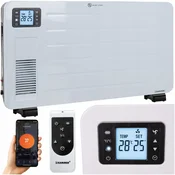 2300W WIFI pametni električni konvektorski grelec LCD + APP in daljinec bel
