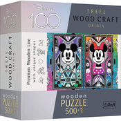 Trefl Puzzle Mickey and Minnie Mouse - posebna izdaja