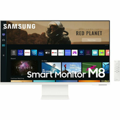 Samsung monitor 32 LS32BM801UUXEN VA UHD HDMI USB-C, bijeli