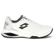 Moška obutev za tenis Lotto Mirage 200 II Clay All White/All Black/Asphalt EUR 44