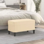 vidaXL vidaXL Klop krem 70x35x41 cm blago, (20955131)