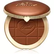 Too Faced Chocolate Soleil Blurring Matte Bronzer bronzer odtenek Chocolate Caramel 8 g