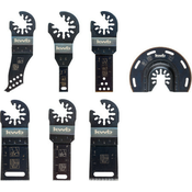 KWB set pribora za multi-alat 7/1 u alu-koferu | za drvo/metal(nonFe)/plastiku, energy saving ( KWB 49708000 )