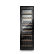 CASO WineChef Pro 180 crn vinski za 180 hladilnik steklenic