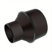 INF 4 to 2-1/2 Inch nastavek za reduciranje vakuumske cevi, ABS plastika, (5000348124)