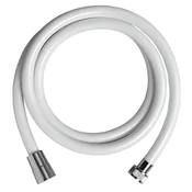 AQUALINE Bela Plastična Tuš Cev, 150 cm - AQUALINE
