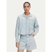 G-Star Raw Jeans srajca Resort D29076-E356 Svetlo modra Relaxed Fit