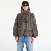 Jakna Umbro by SlamJam Check Smock Anorak Beige/ Dark Brown M