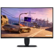 Monitor Alienware 32 AW3226DM, VA, gaming, AMD FreeSync Premium 240Hz, 1ms (GTG), HDR400, 2xHDMI, DP, USB-A, USB-B, USB-C, Zakrivljeni 1500R, 2K AW3226DM